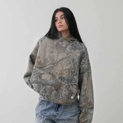 Urban Camo Retro Hoodie