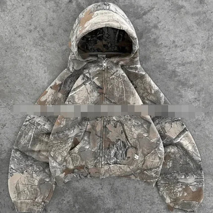 Urban Camo Retro Hoodie