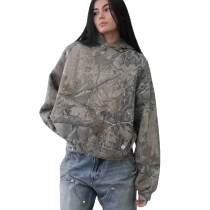 Urban Camo Retro Hoodie