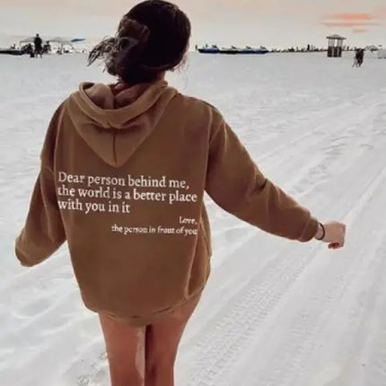 Dear Person Behind Me, Hoodie
